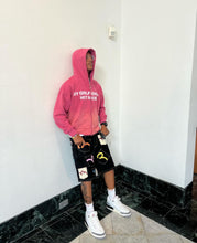 Load image into Gallery viewer, Pink zip-up hoodie
