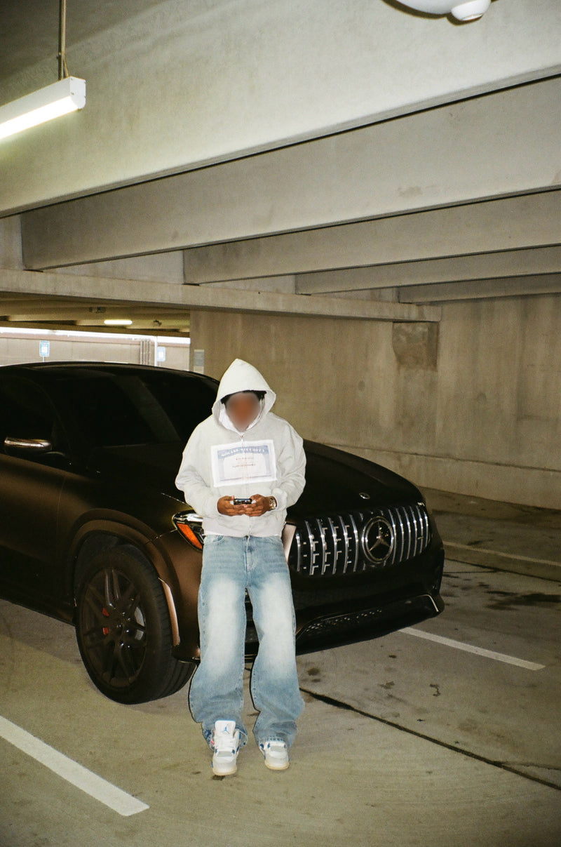 Grey Scam-Unlikely Zip-up