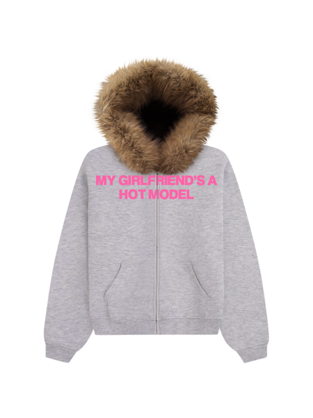 Grey/Pink MGFAHM V2 Zip-up