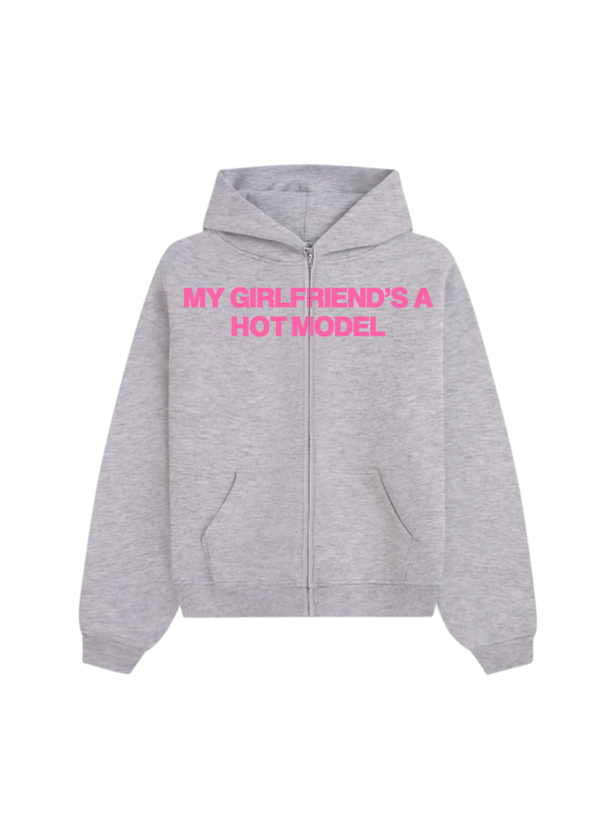 Grey/Pink MGFAHM V2 Zip-up