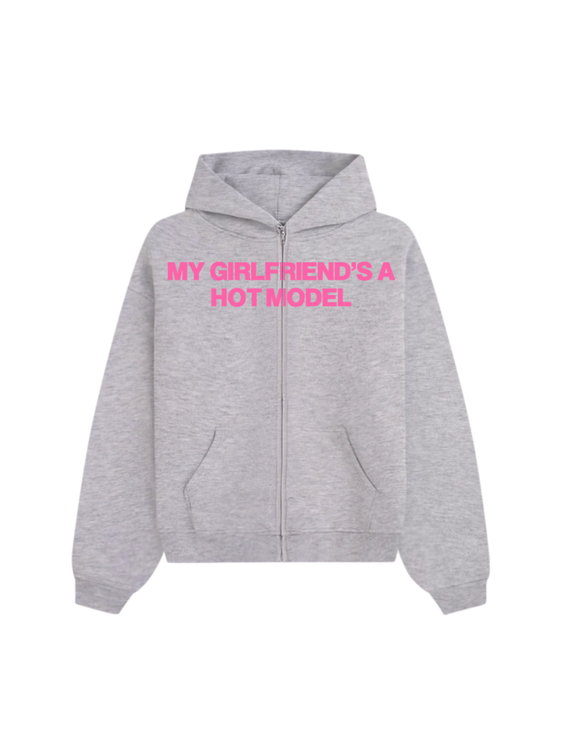 Grey/Pink MGFAHM V2 Zip-up