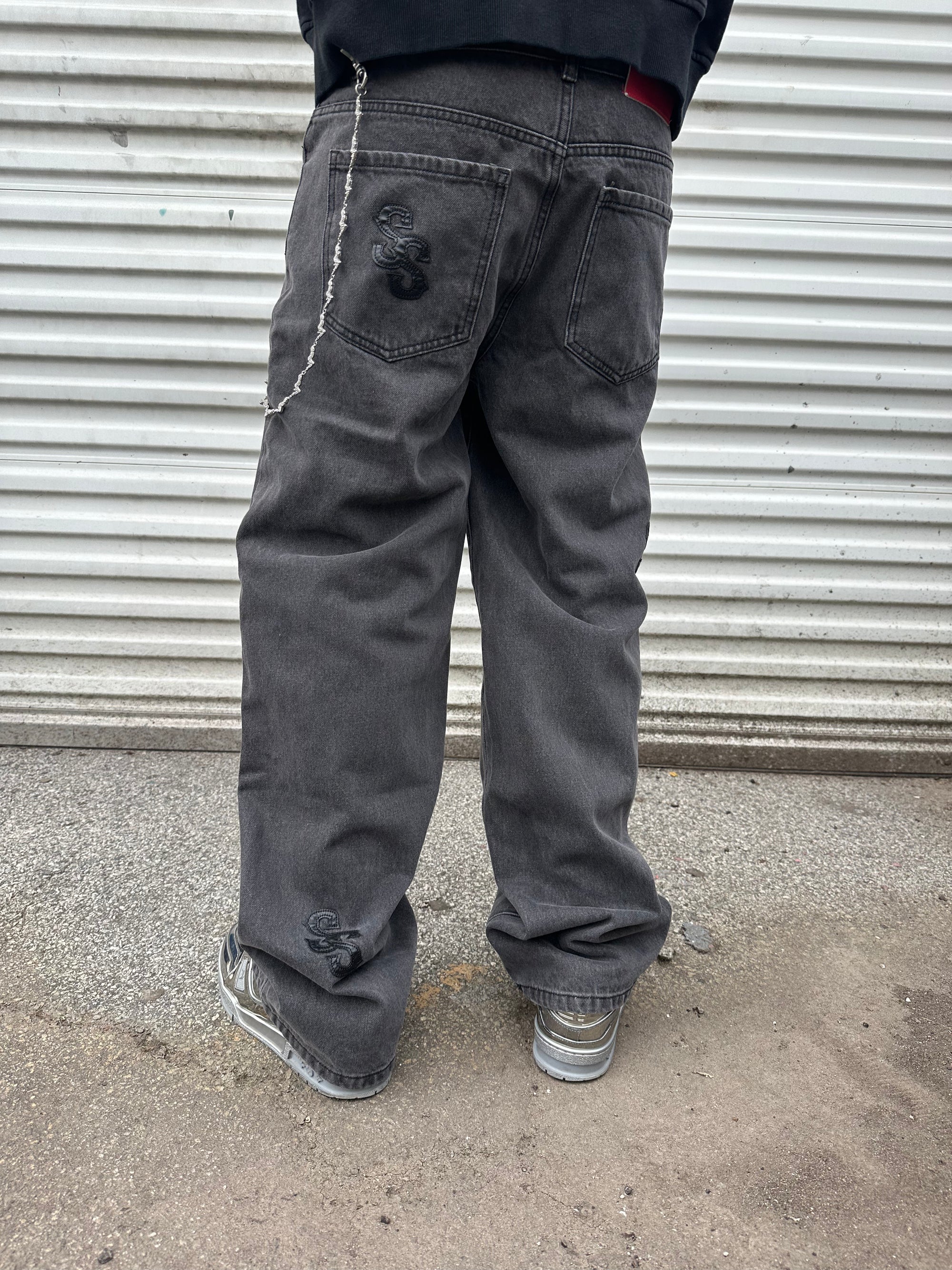 Washed Grey OG Denim Jeans