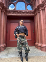 Black/White MBFAHM Zip-up (lightweight)