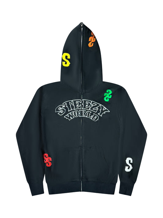 OG black stee fullzip