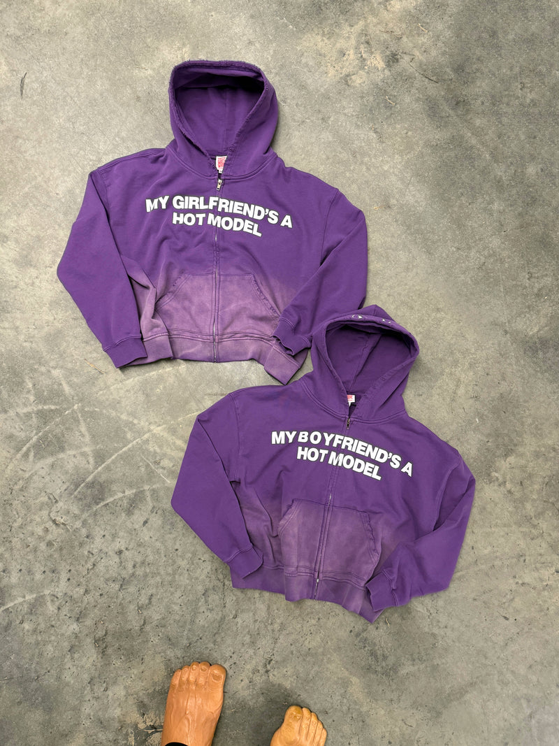 Purple MBFAHM Zip-up