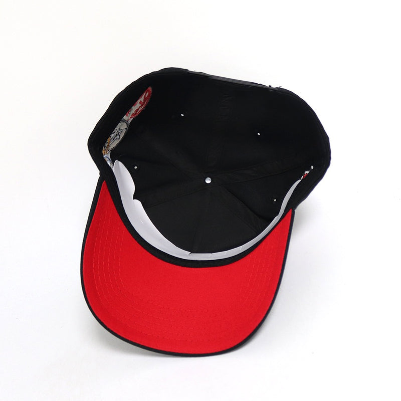 Black Olympic snapback hat