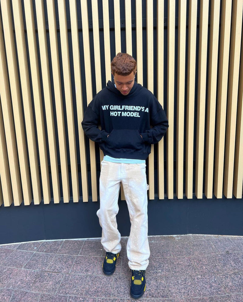 MGFAHM Black pullover hoodie