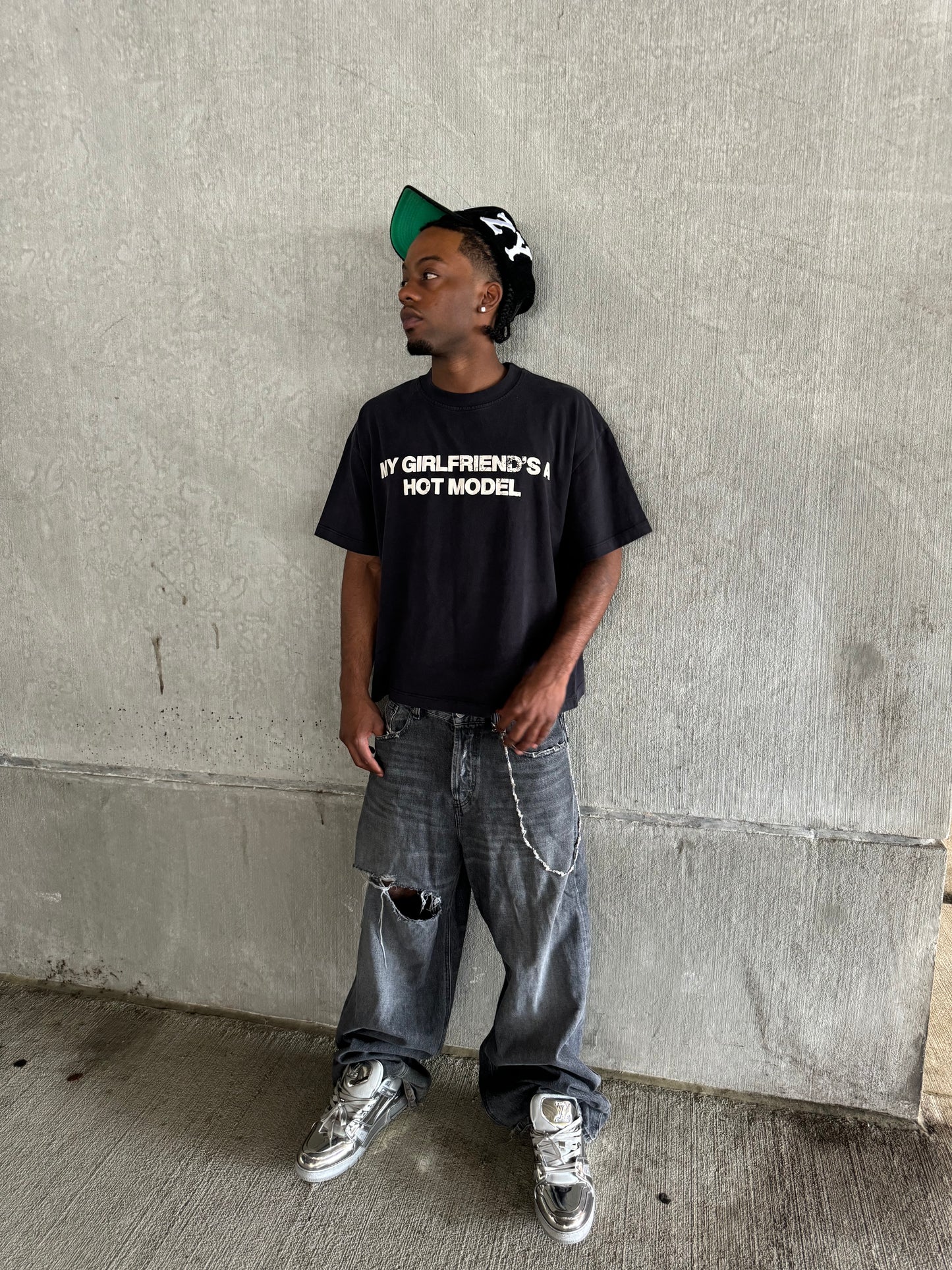 Aged MGFAHM Black Tee