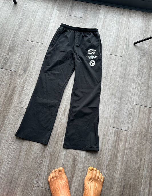 Black Stee Racer Track pants