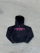 Black/Pink MGFAHM Zip-up (lightweight)