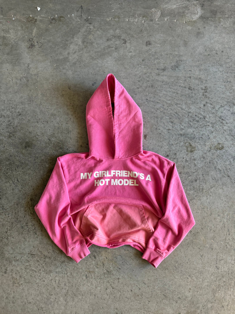 Sun-faded Pink MGFAHM Pullover (cut bottom)