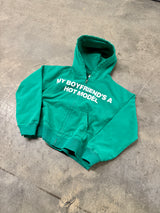 Washed Green MBFAHM Zip-up