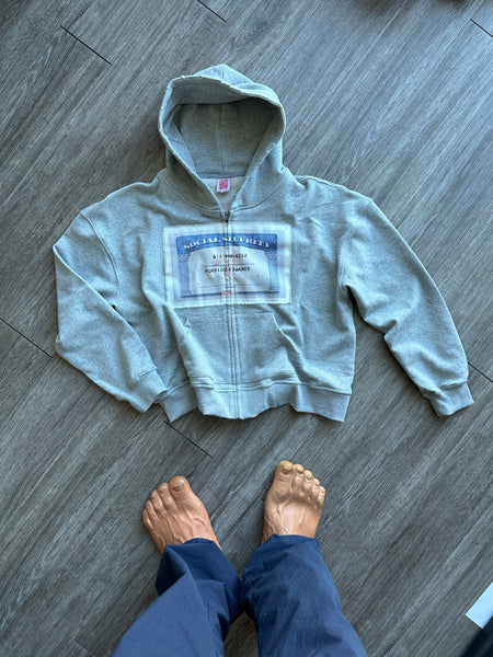 Grey Scam-Unlikely Zip-up