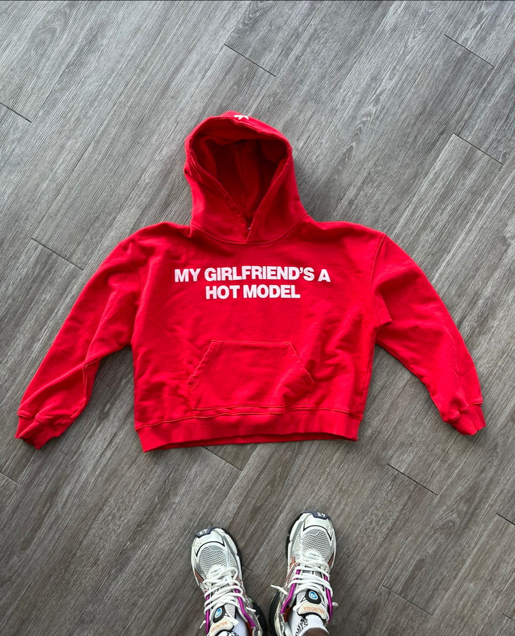 MGFAHM Red pullover hoodie