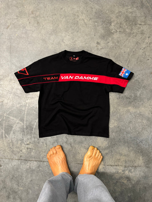 Black Team Van Damme Tee