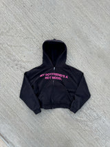 Black/Pink MBFAHM Zip-up (lightweight)