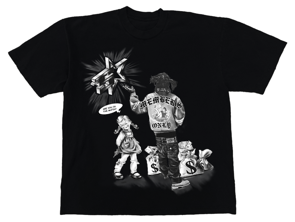 Black Chief sos tee