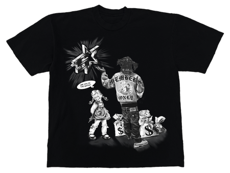Black Chief sos tee