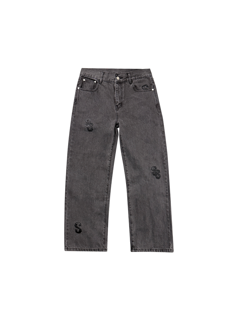 Washed Grey OG Denim Jeans