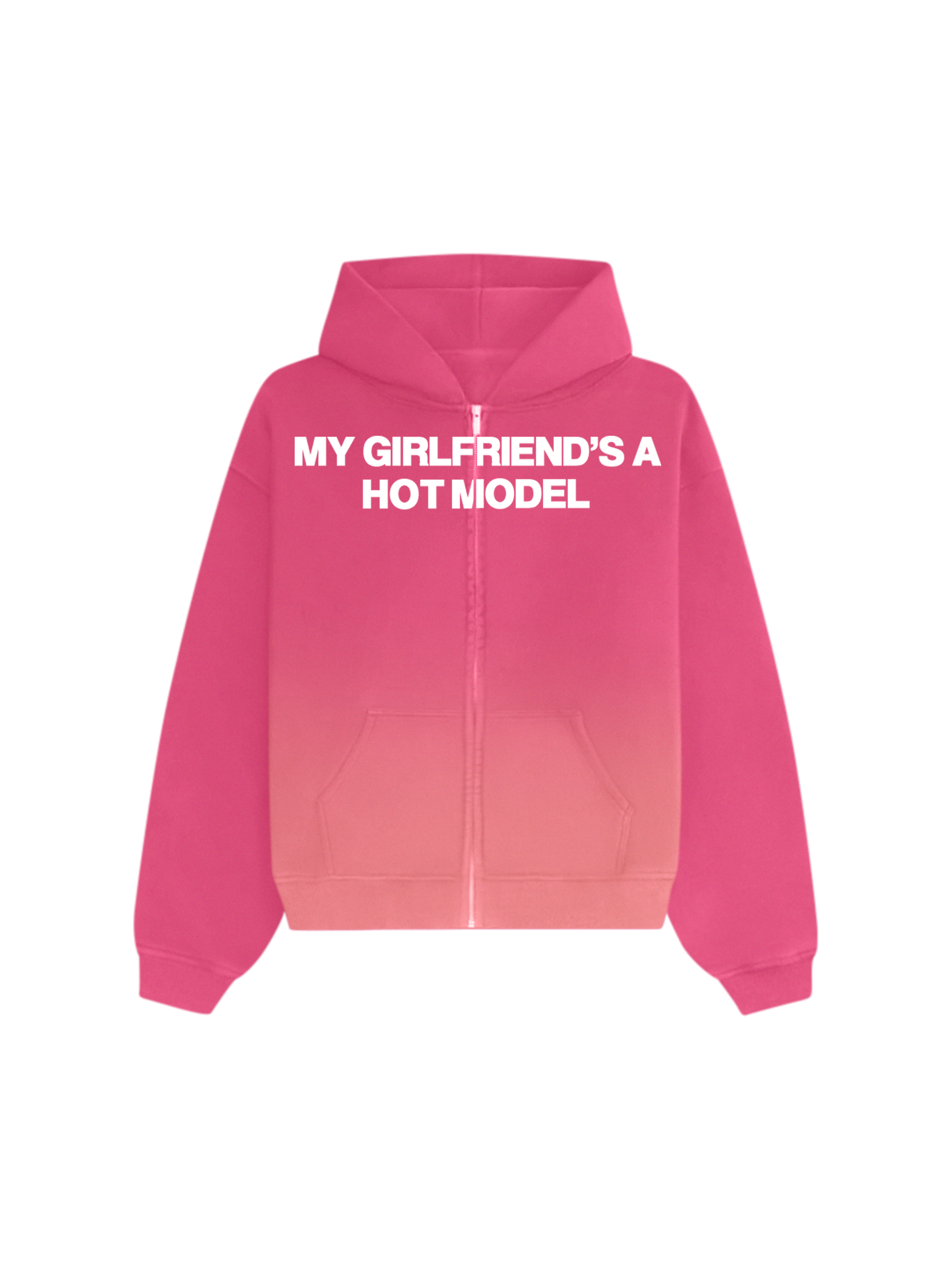 Sun-faded Pink MGFAHM Zip-up (regular bottom)