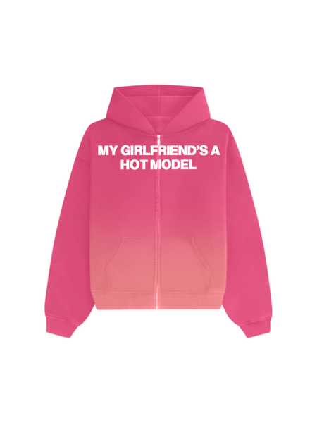 Sun-faded Pink MGFAHM Zip-up (regular bottom)