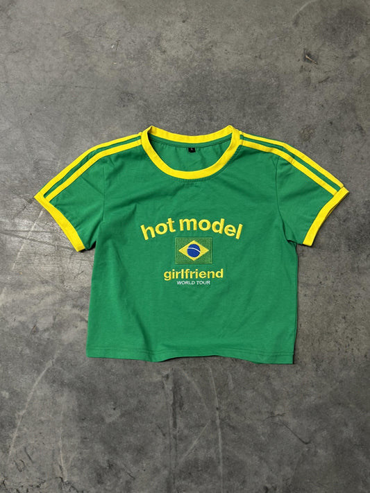 Brasil HMGF Baby Tee