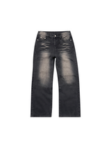 Washed Black Steezo Denim Jeans