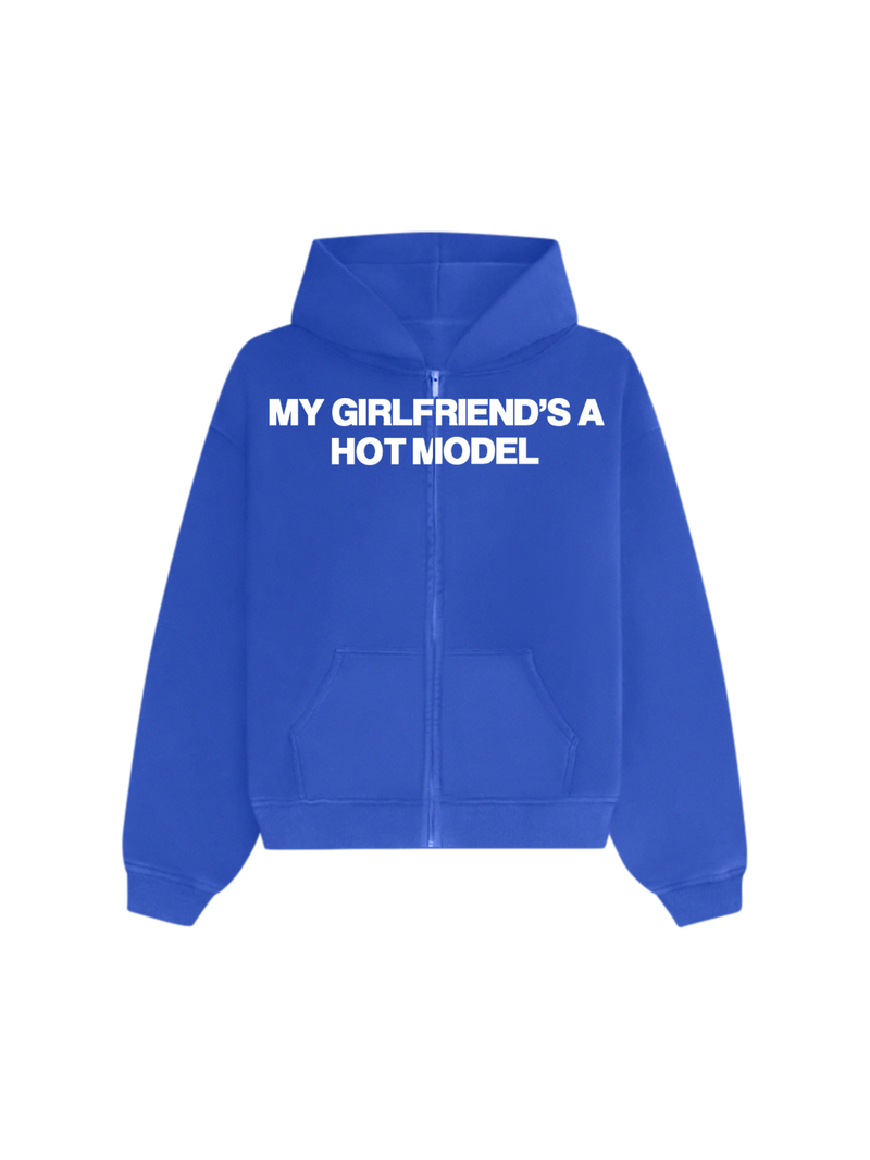 Washed Blue MGFAHM Zip-up