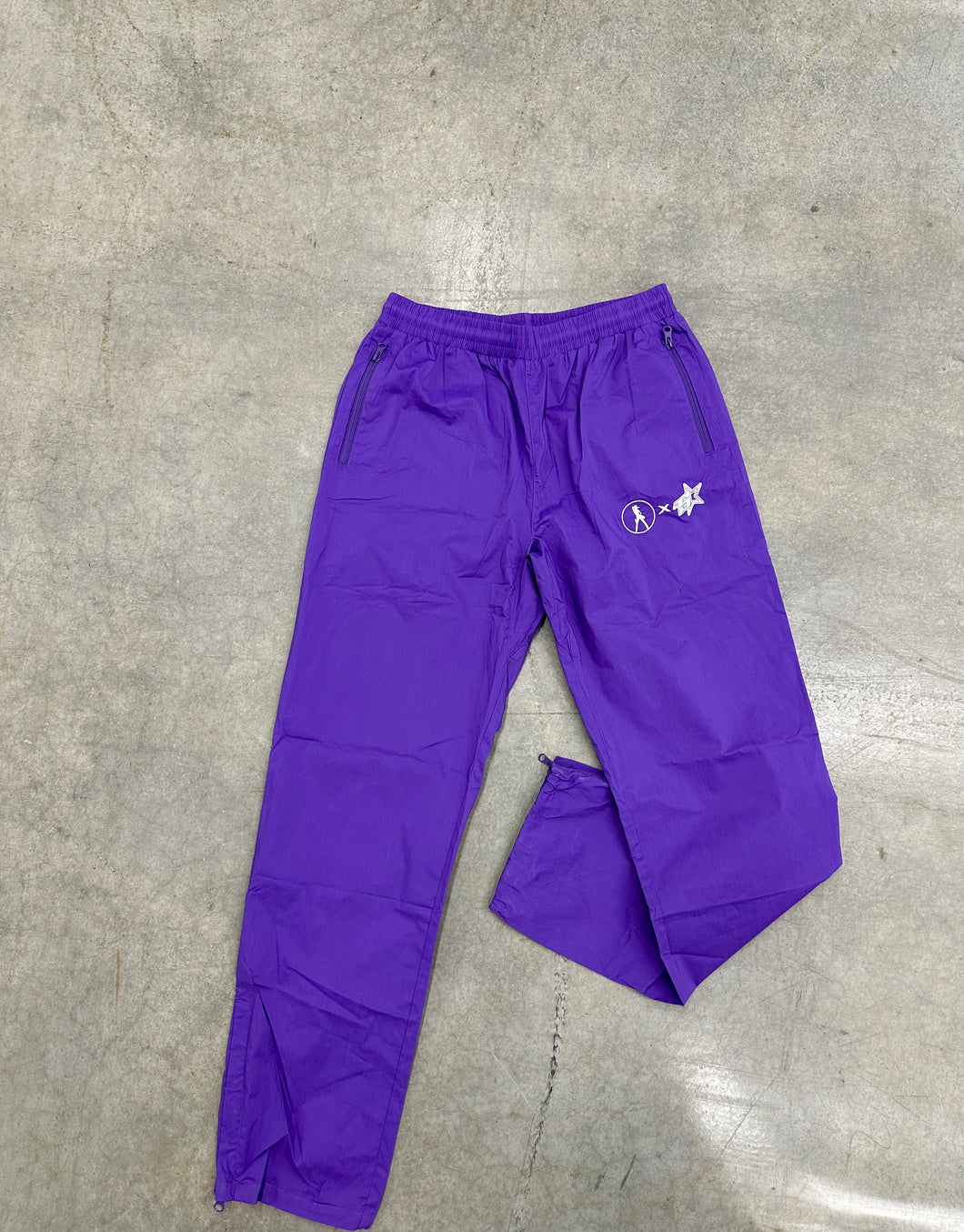 Purple STZY x FF Nylon Track Pants