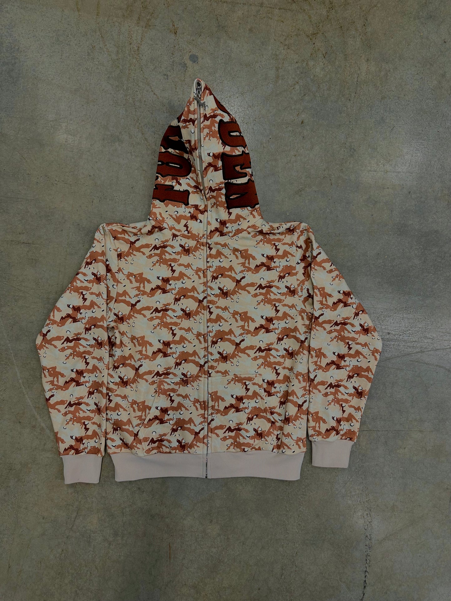 Tan STZY x FF Camo Full-zip